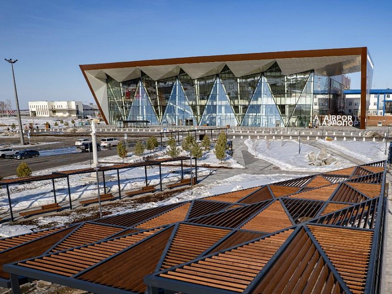 В аэропорту Благовещенска открылся новый аэровокзальный комплекс